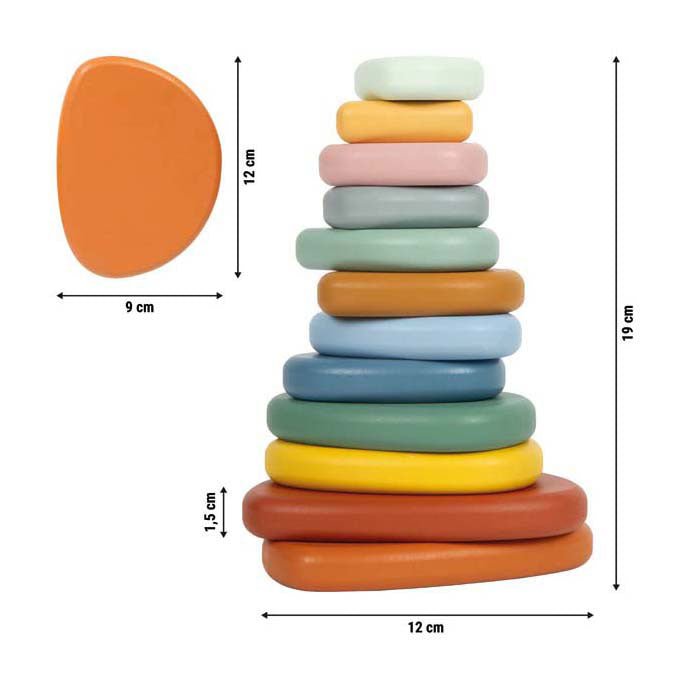 Small Foot - Small Foot - Houten balanceerstenen Montessori - Playlaan