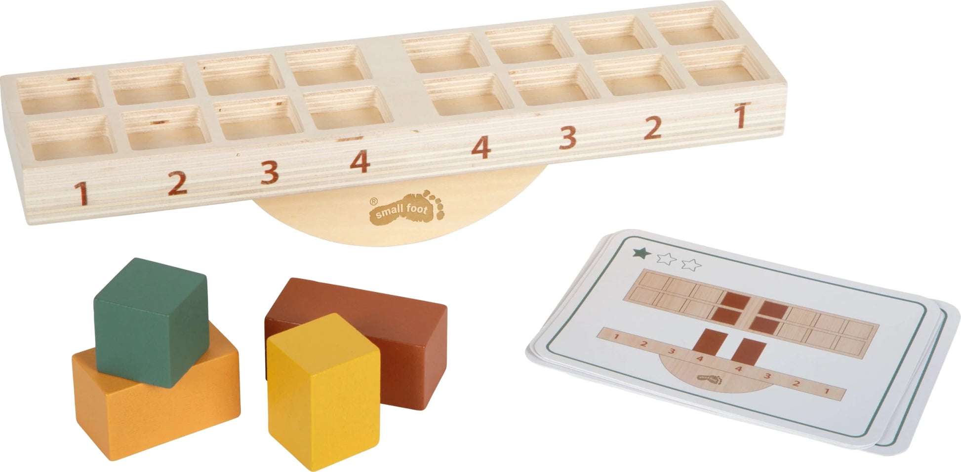 Small Foot - Small Foot - Houten balansspel voor motoriek en concentratie - Playlaan
