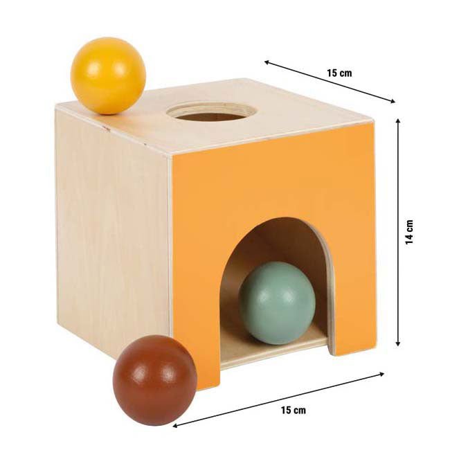 Small Foot - Small Foot - Houten Knikkerdoos Montessori - Playlaan