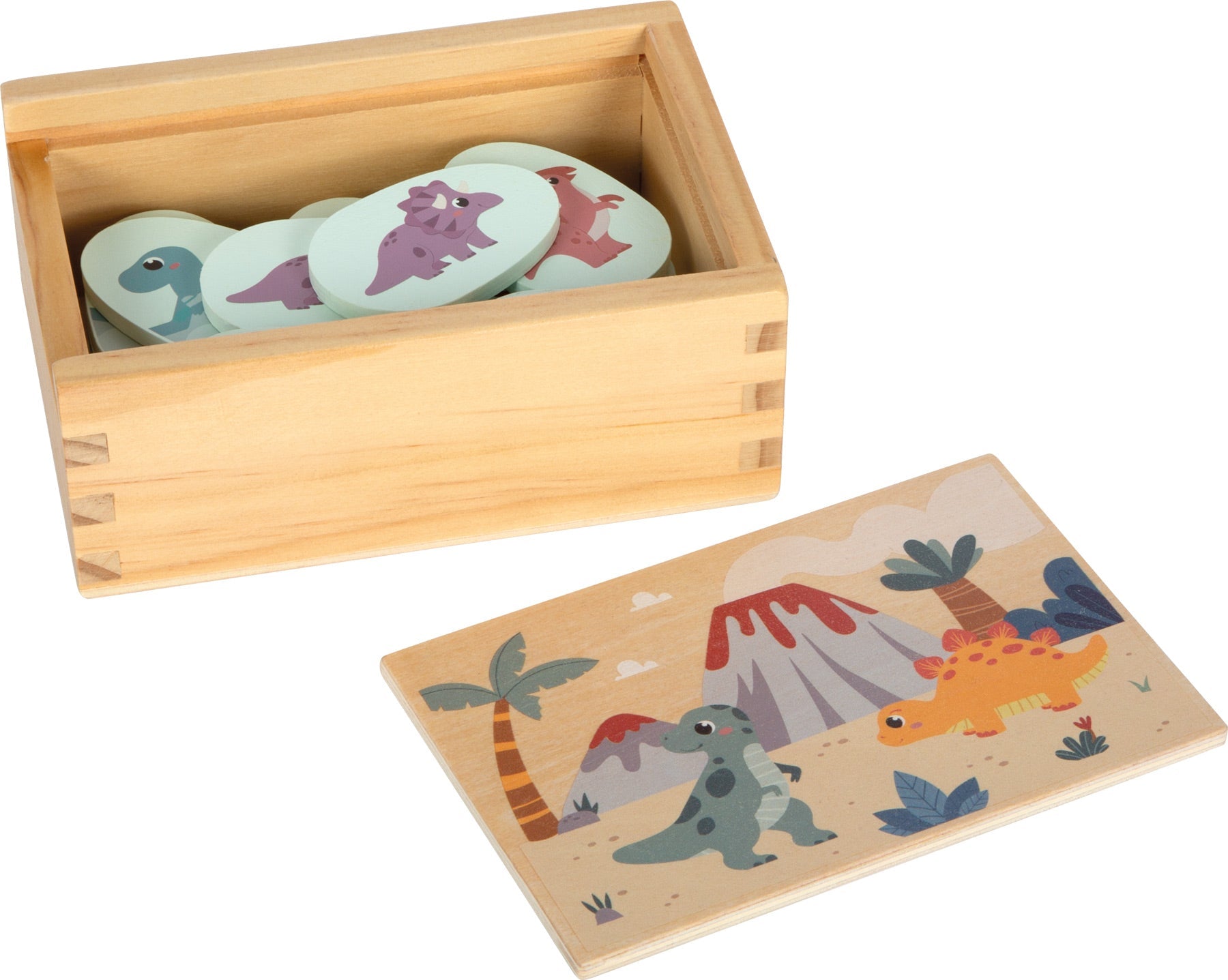 Small Foot - Small Foot - Houten memospel Dino - Playlaan