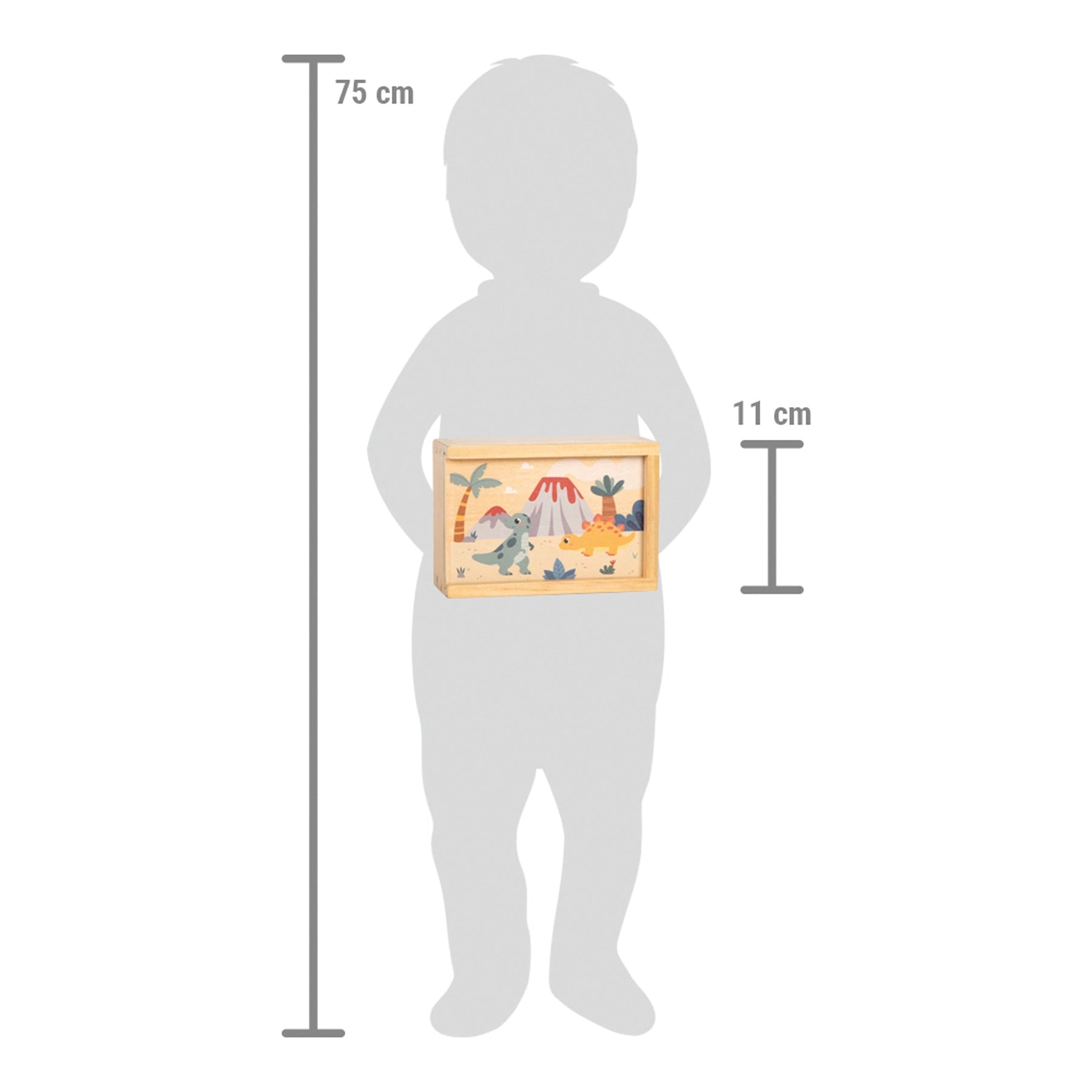 Small Foot - Small Foot - Houten memospel Dino - Playlaan