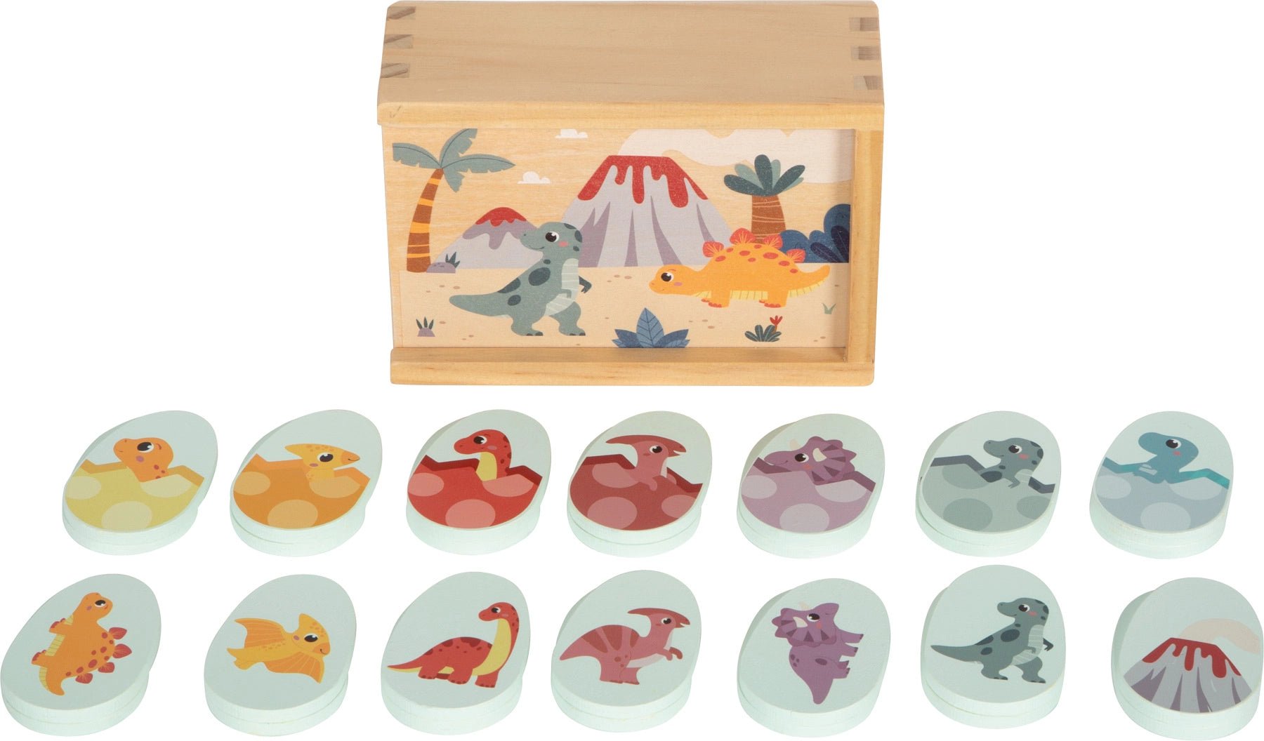 Small Foot - Small Foot - Houten memospel Dino - Playlaan