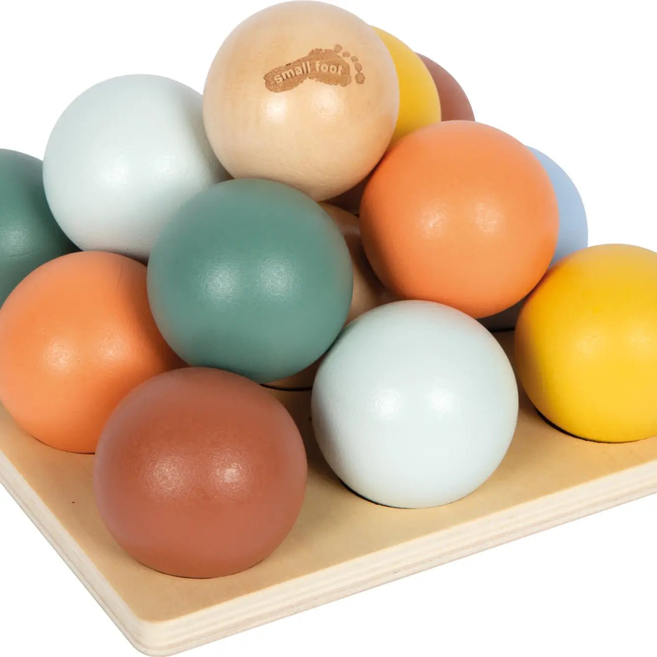 Small Foot - Small Foot - Houten Montessori-sorteerspel met ballen - Playlaan