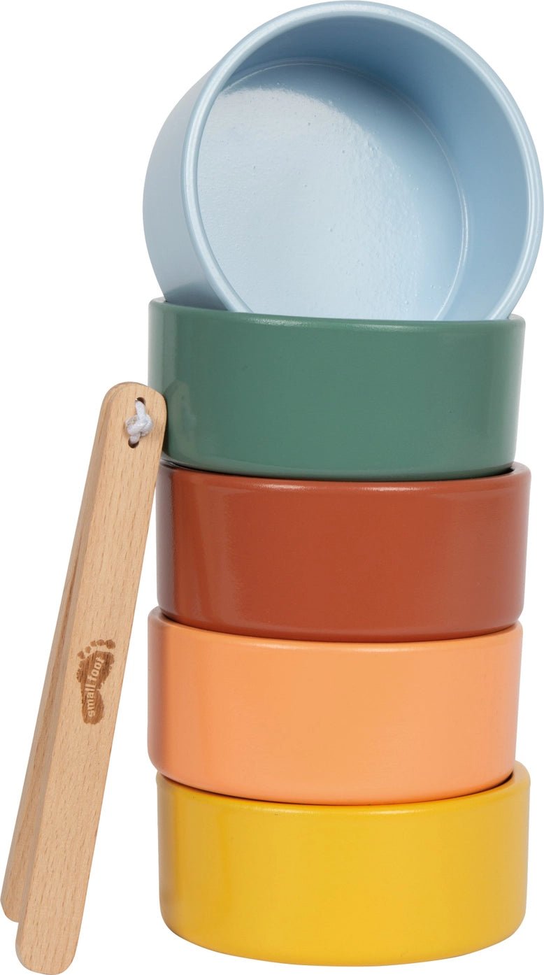 Small Foot - Small Foot - Houten Montessori-sorteerspel met pincet - Playlaan