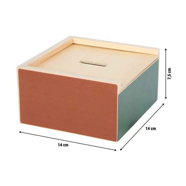 Small Foot - Small Foot - Montessori Houten sorteer - en steekdoos - Playlaan