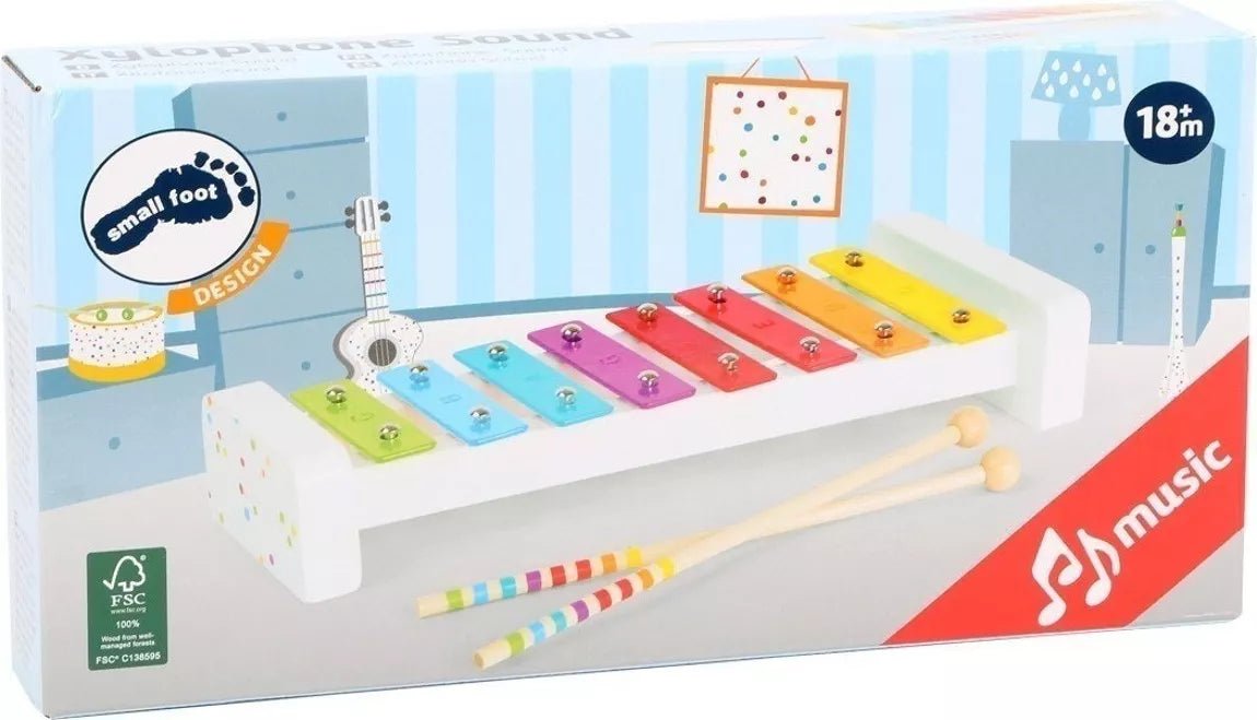 Small Foot - Small Foot - Xylophone FSC Hout - Playlaan