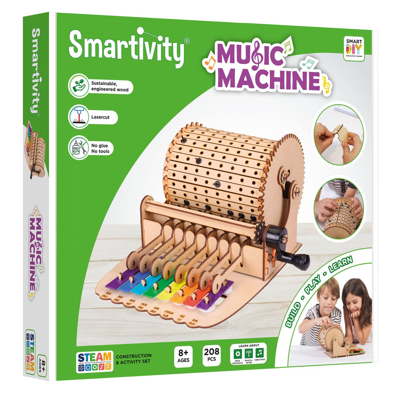 Smart Games - Smartivity - Muziekmachine Metallofoon DIY Bouwset - Playlaan