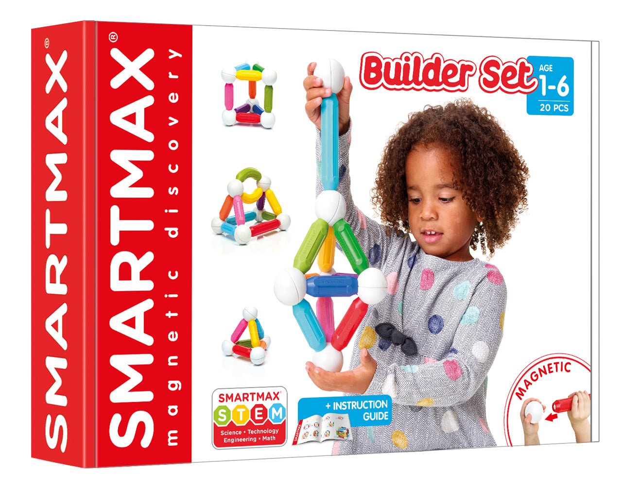 Smart Games - SmartMax - Mijn Eerste Bouwset Magnetisch Spel - Playlaan