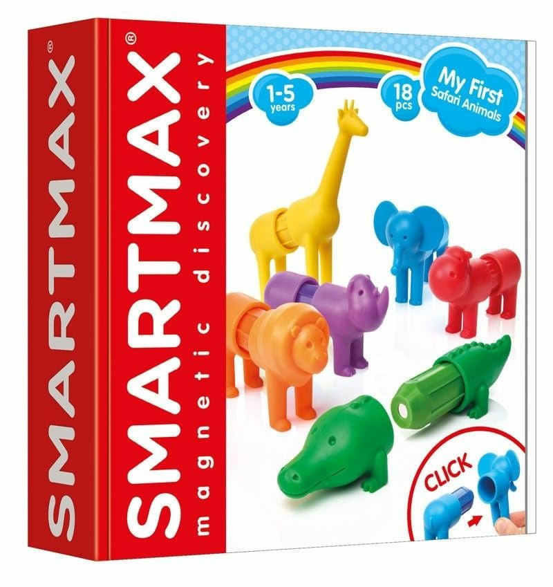 Smart Games - SmartMax - Mijn Eerste Safaridieren Magnetisch Spel - Playlaan