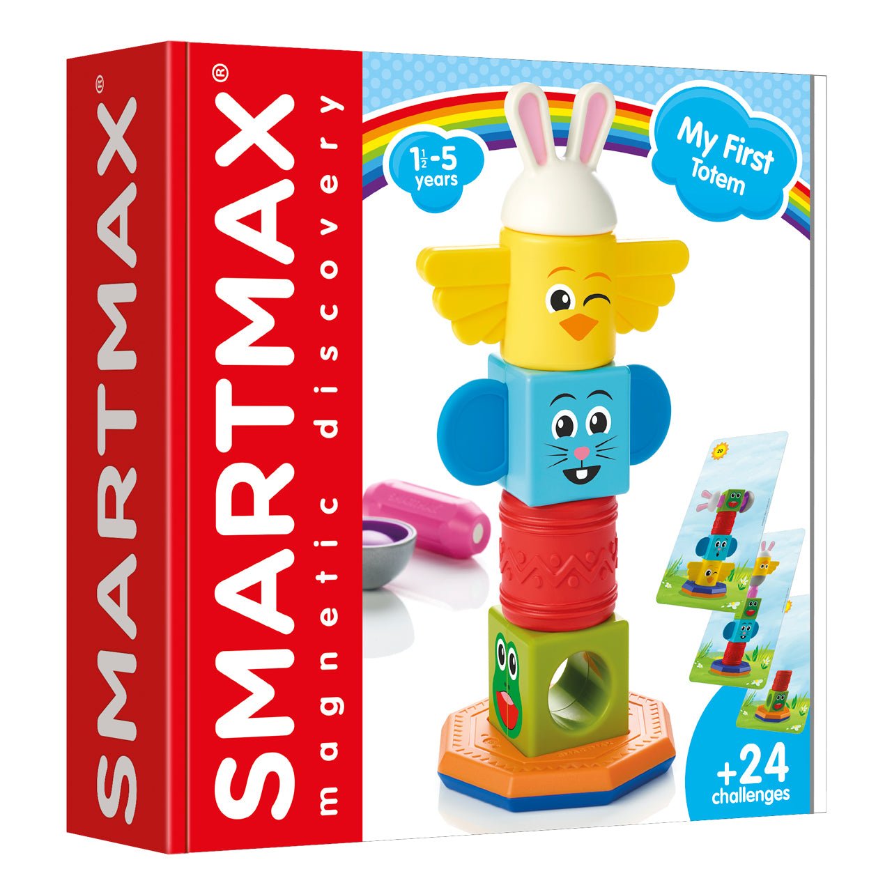 Smart Games - SmartMax - Mijn Eerste Totem Magnetisch Spel - Playlaan
