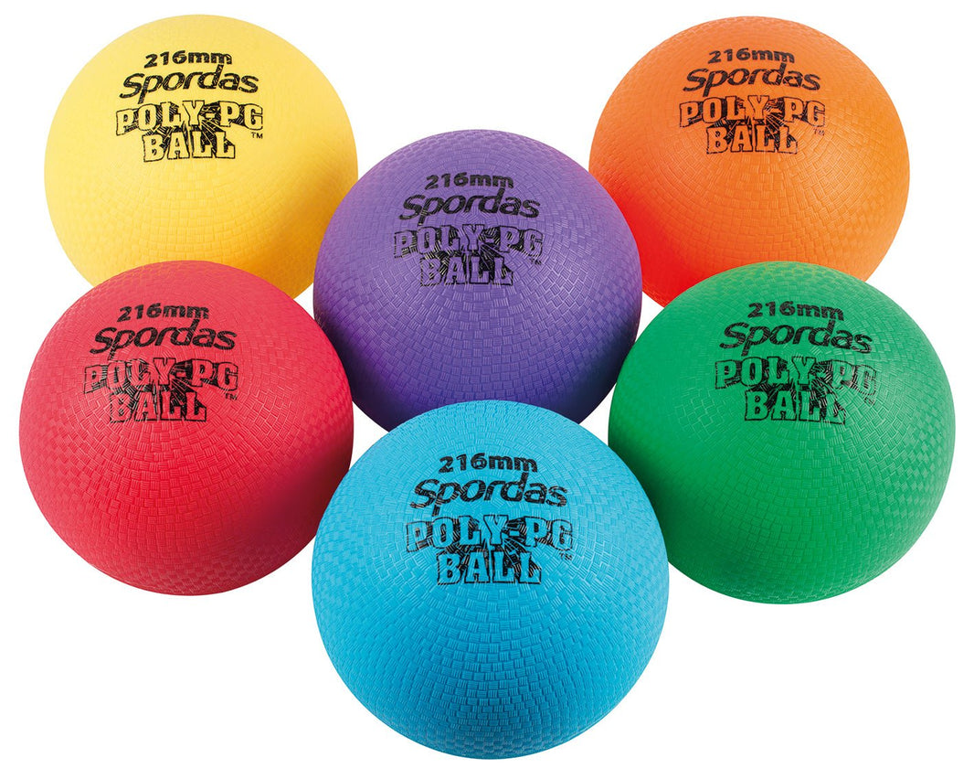 Spordas - Spordas - Polyballen 15 cm - set van 6 - Playlaan