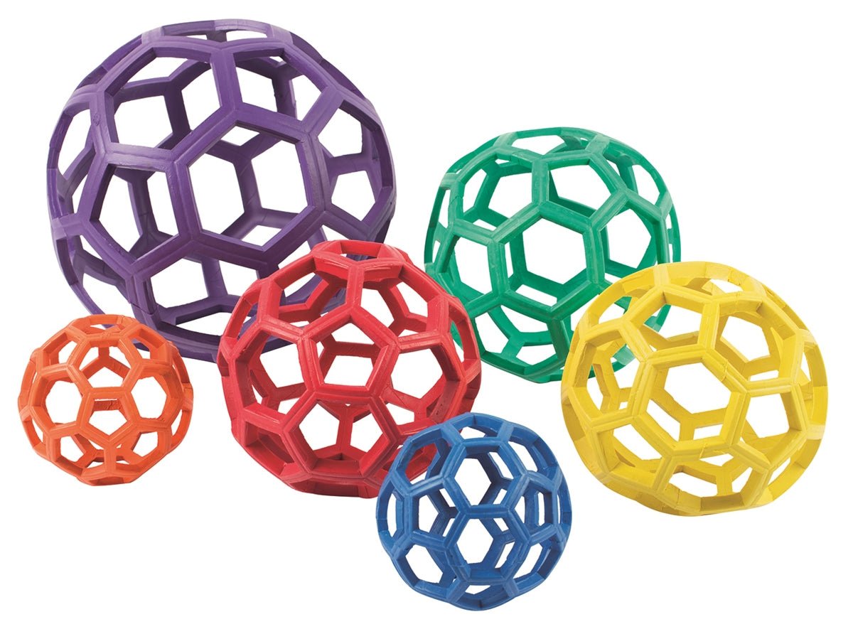Spordas - Spordas - Rubberflex Grijpbal (12cm) 1 stuk assorti - Playlaan