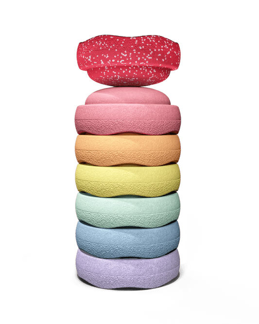 Stapelstein - Stapelstein Blush Special Original Mini Rainbow - Pastel - Playlaan