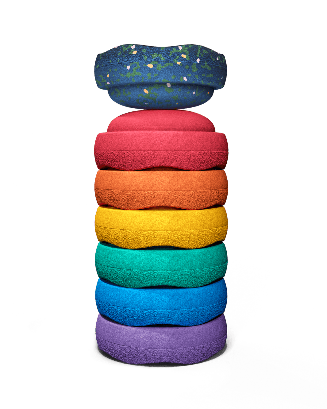 Stapelstein - Stapelstein - Mini Rainbow Water Lily - Classic - Playlaan