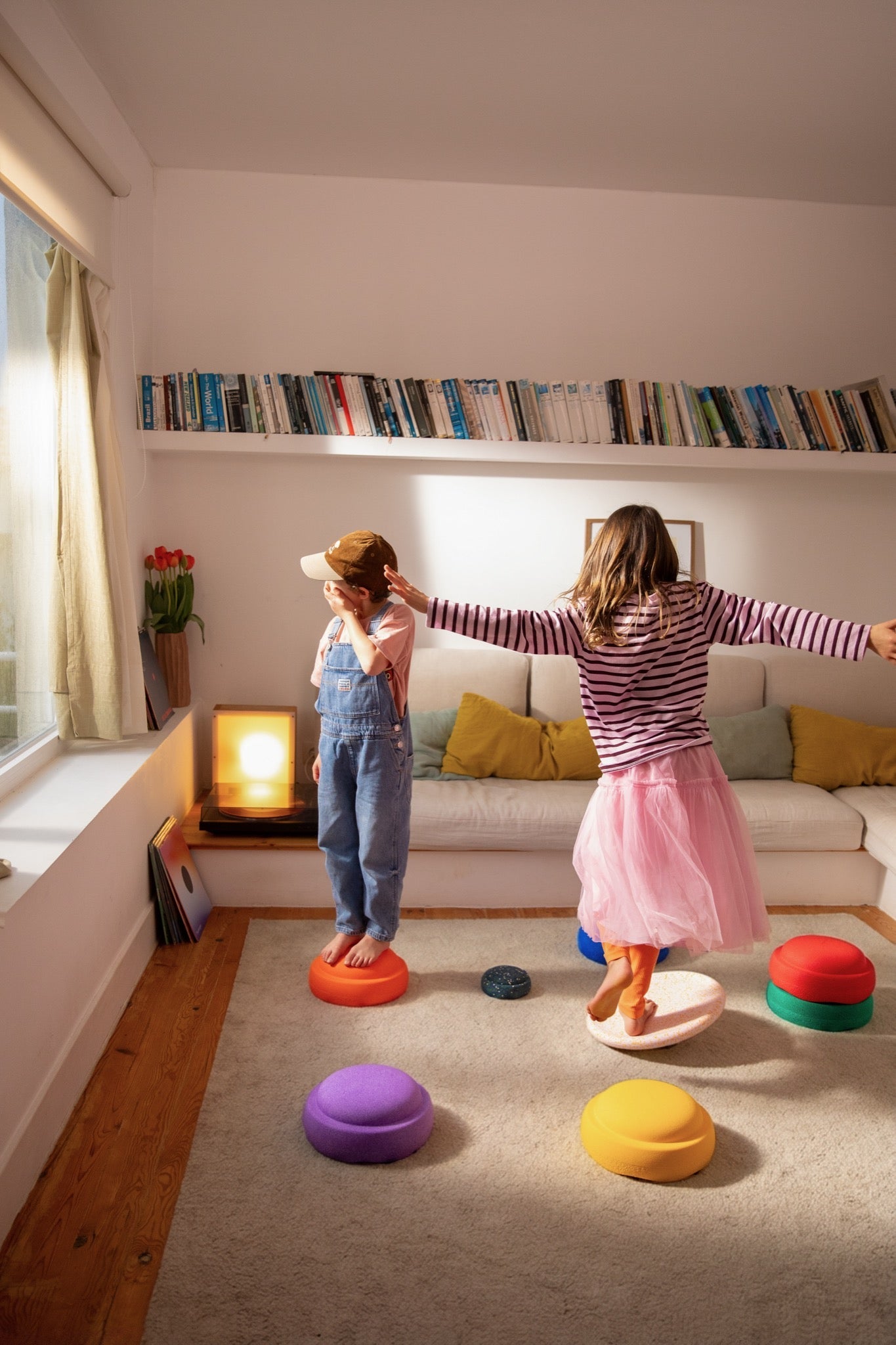 Stapelstein - Stapelstein - Rainbow Set Water Lily - Classic - Playlaan