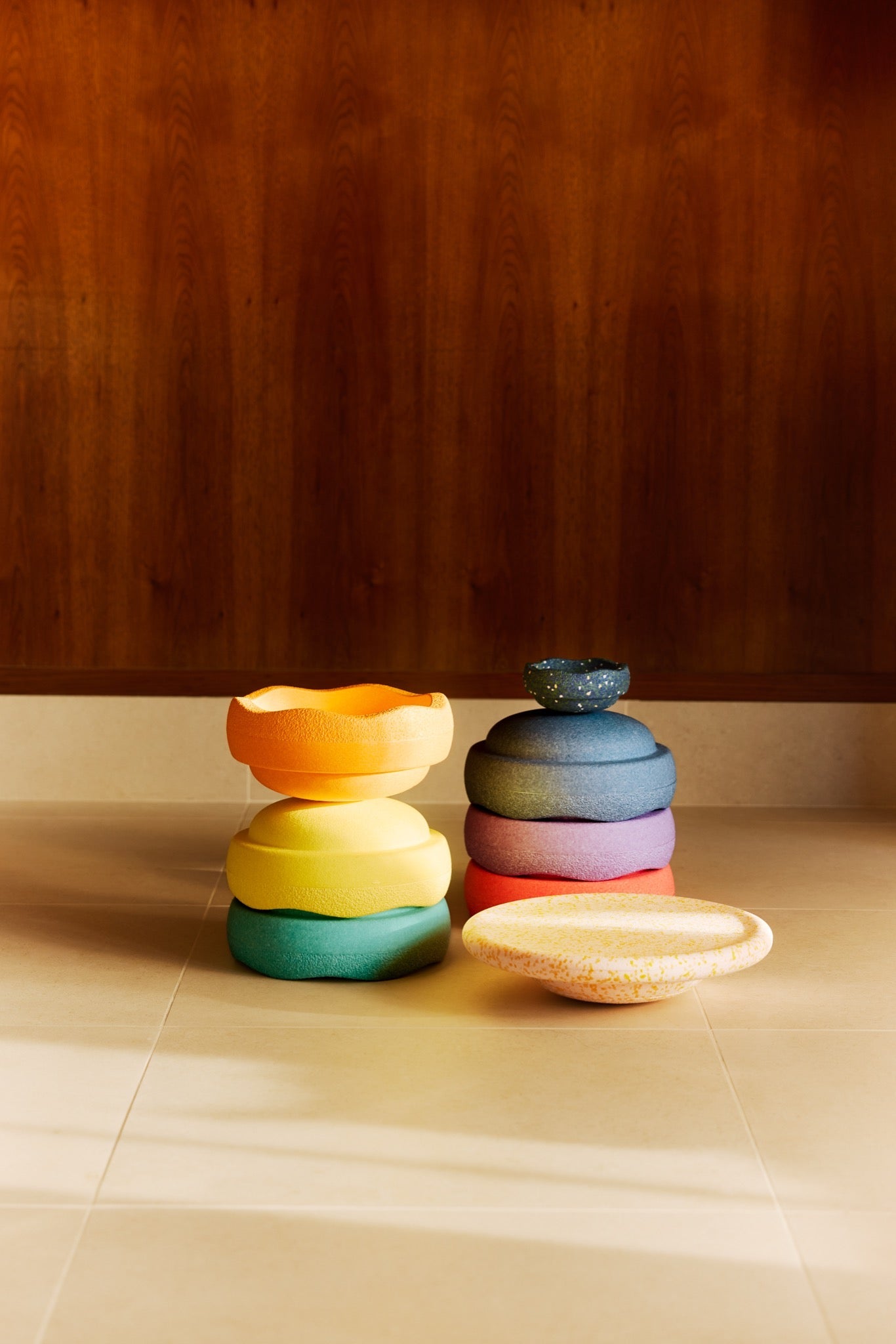 Stapelstein - Stapelstein - Rainbow Set Water Lily - Classic - Playlaan