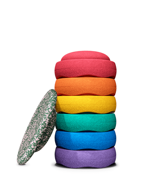 Stapelstein - Stapelstein Special Rainbow Set Blush Classic - Playlaan
