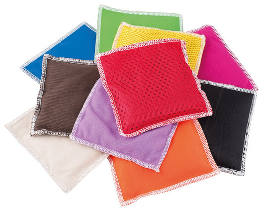 Stimove - Stimove - Sensorische pittenzakjes met textuur set van 10 - Playlaan