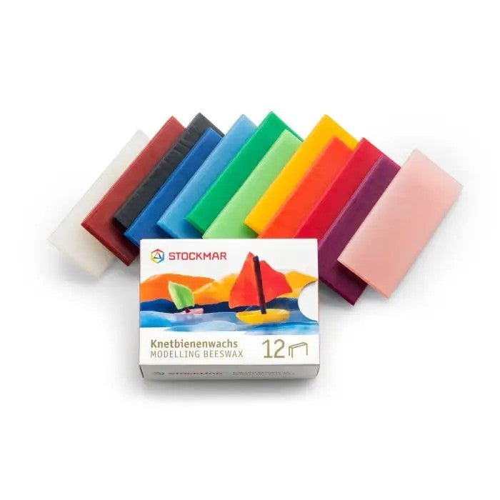 Stockmar - Stockmar - Bijenkneedwas 12st (10x4cm) - Playlaan