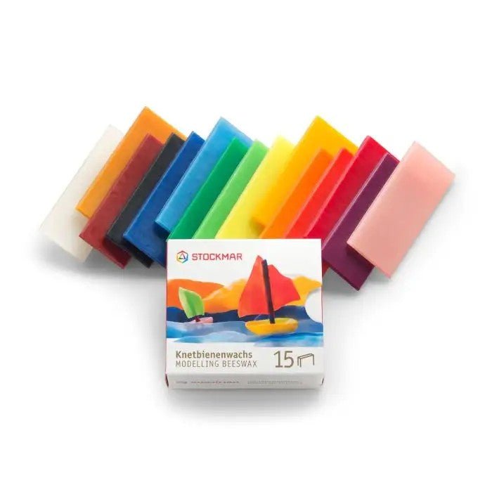 Stockmar - Stockmar - Bijenkneedwas 15st - (10x4cm) - Playlaan