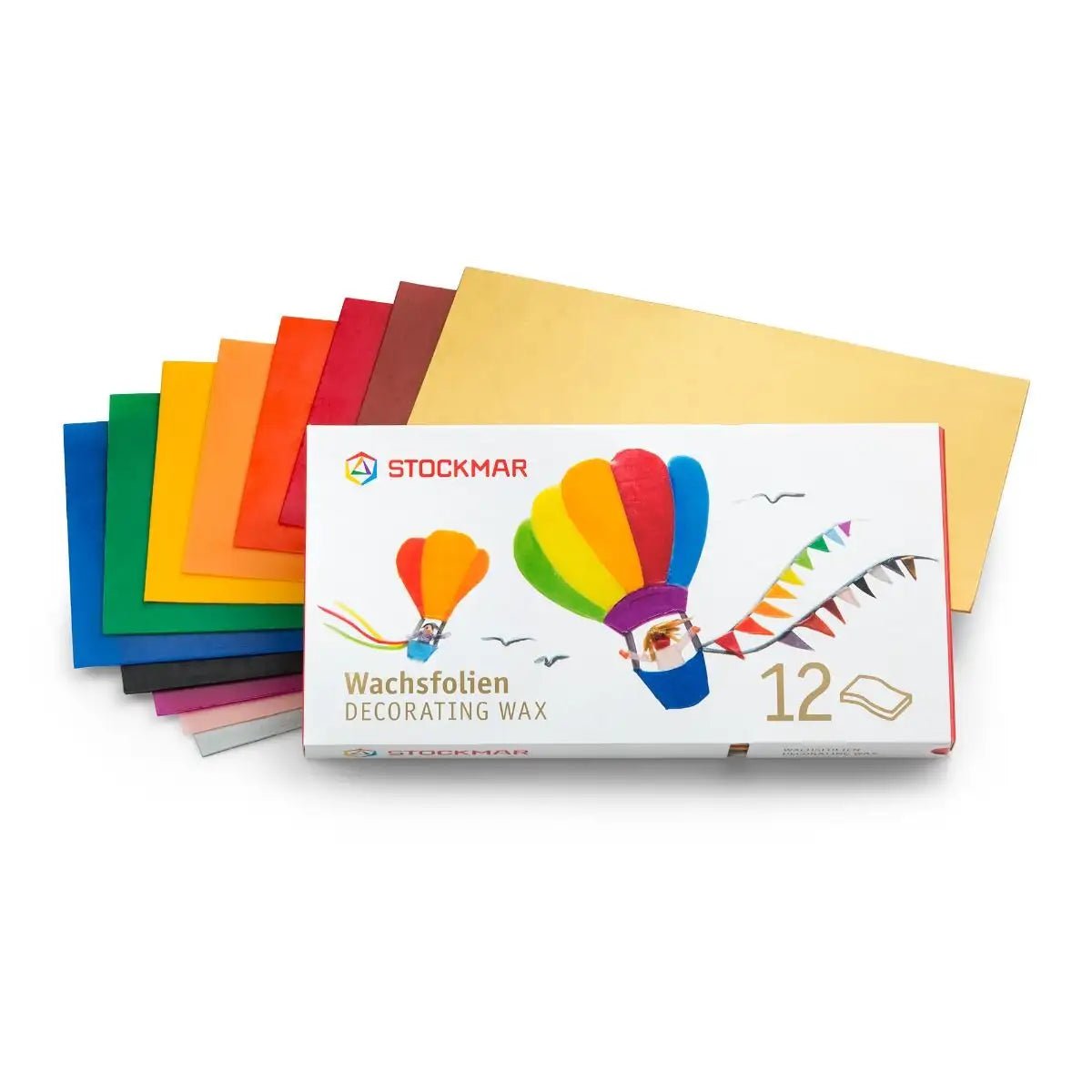 Stockmar - Stockmar - Versierwas breed - 20x10 cm - ass. 12 kl. - Playlaan
