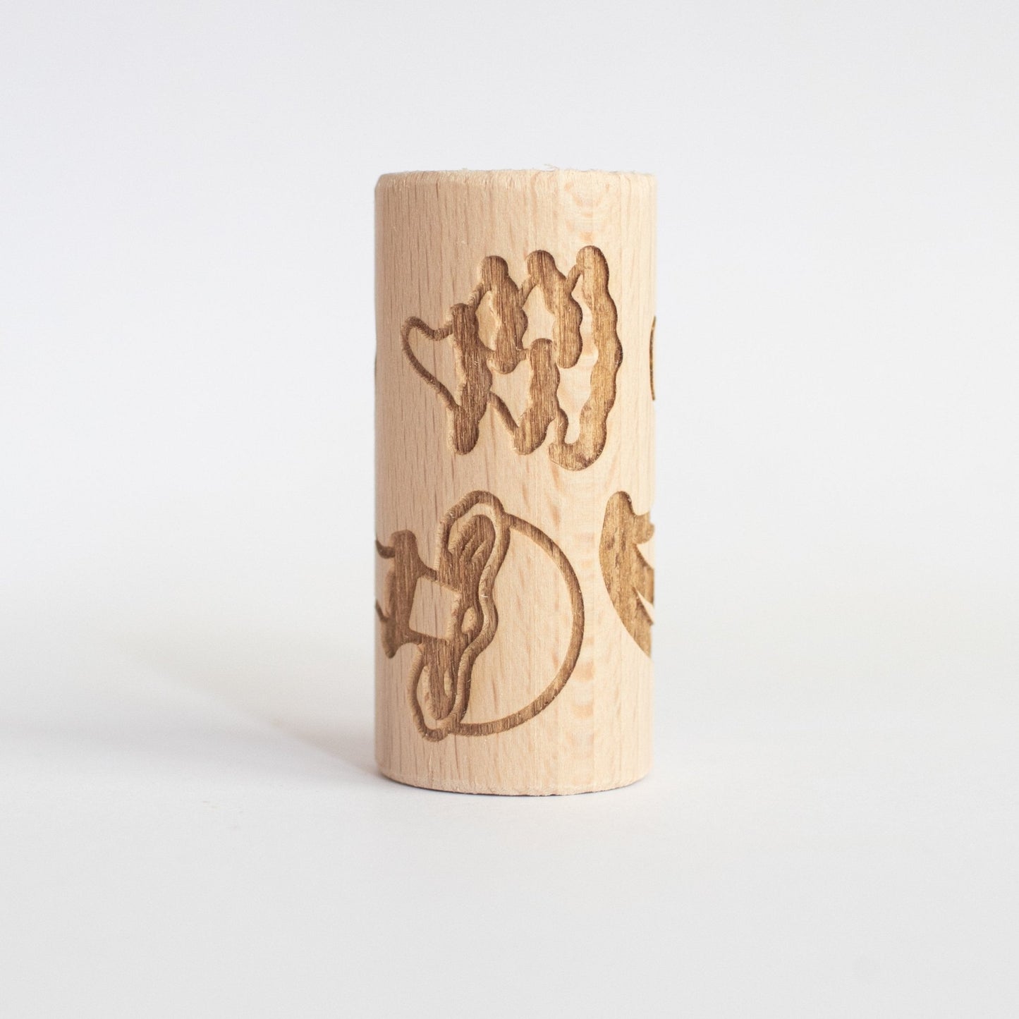 Studio de Rijk - Studio de Rijk - Houten roller - Paddestoelen - Playlaan