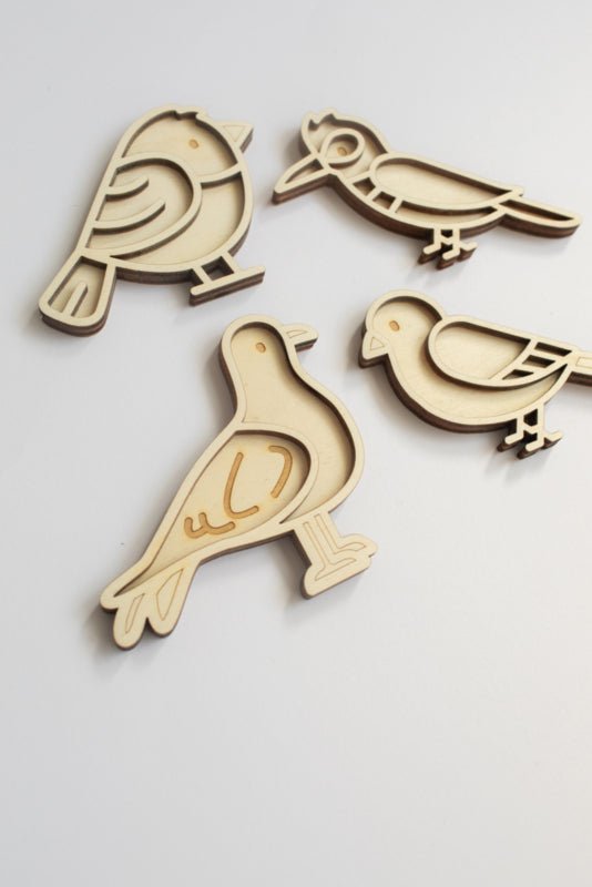 Studio de Rijk - Studio de Rijk - Vulvormen miniset - Vogels - Playlaan