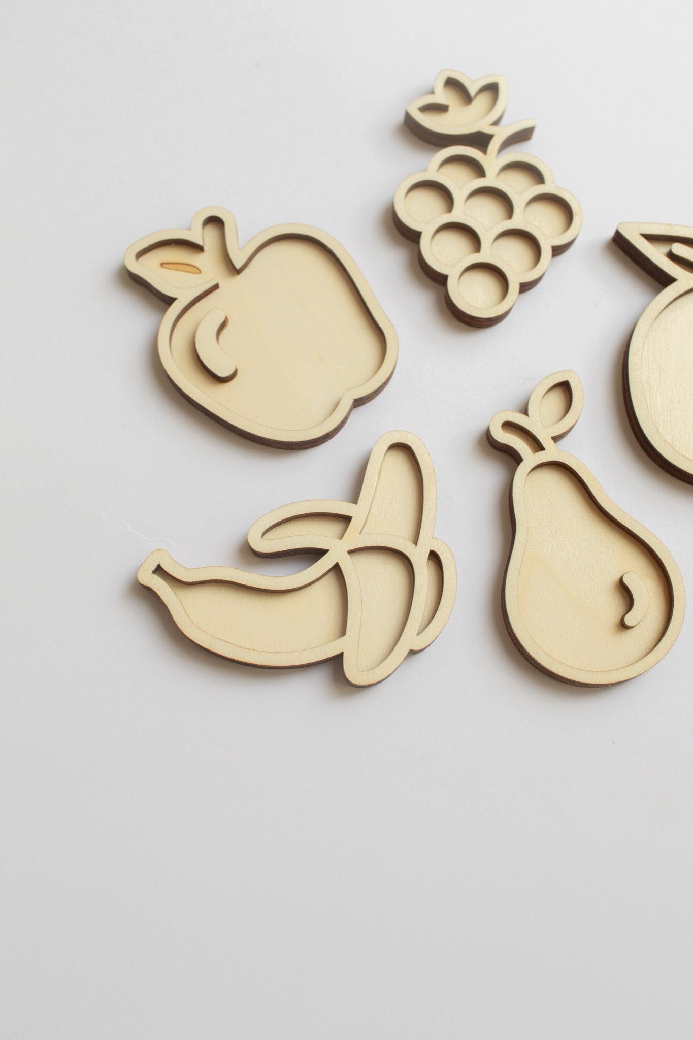 Studio de Rijk - Studio de Rijk - Vulvormen speeltray set - Fruit - Playlaan