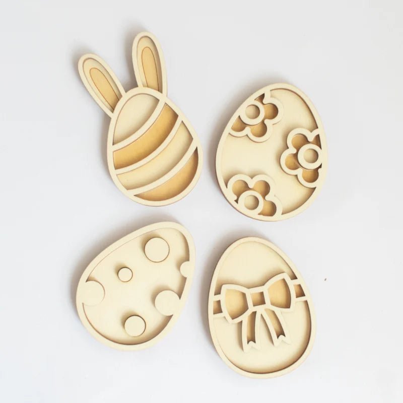 Studio de Rijk - Studio de Rijk - Vulvormen speeltray set - Paaseieren - Playlaan