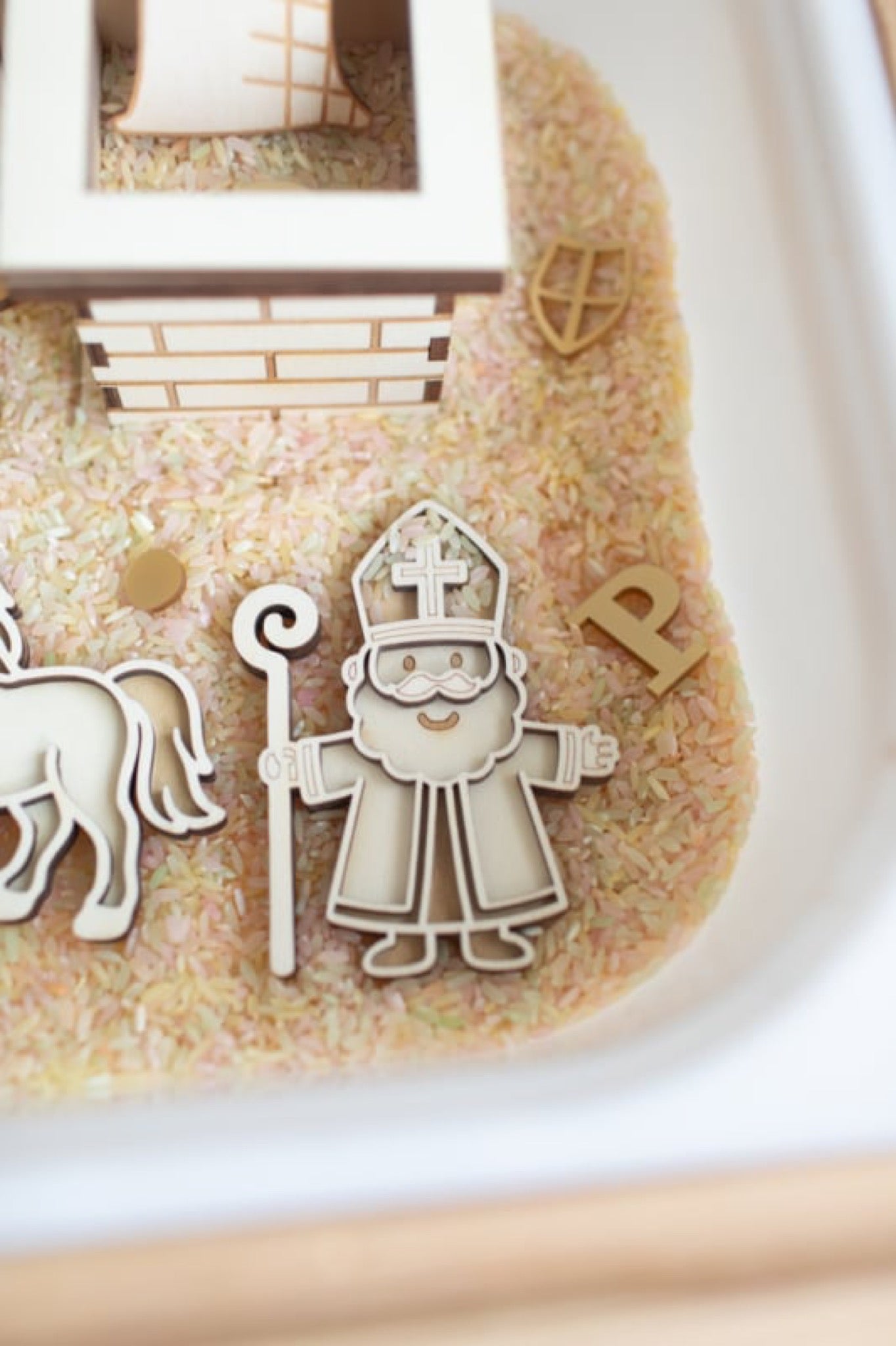 Studio de Rijk - Studio de Rijk - Vulvormen speeltray set - Sint en Piet - Playlaan