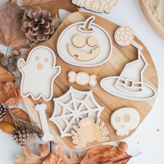 Studio de Rijk - Studio de Rijk - Vulvormen speeltray set - Trick or Treat Halloween - Playlaan