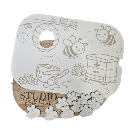 Studio Pretletter - Studio Pretletter - Insert Trofast Help de bij - Playlaan