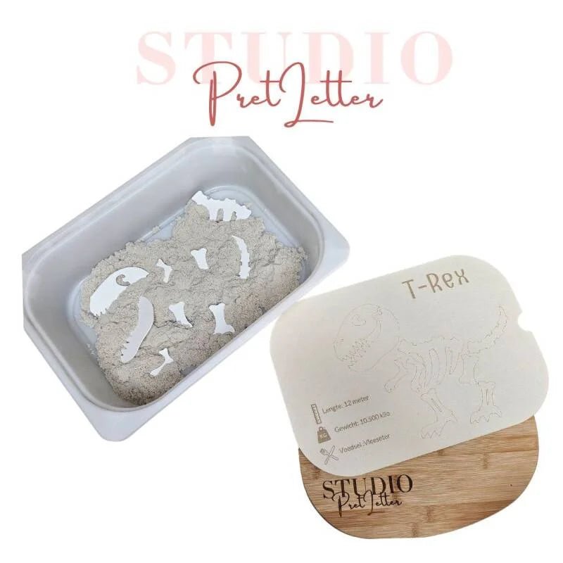 Studio Pretletter - Studio Pretletter - Insert Trofast T - Rex - Playlaan