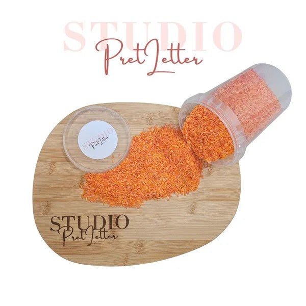 Studio Pretletter - Studio Pretletter - Speelrijst regenboog kleuren - Set van 6 potjes (3kg) - Playlaan