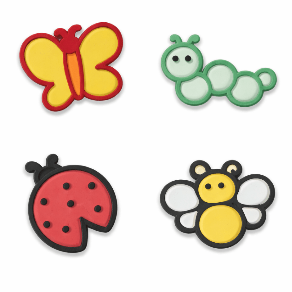 Studio Pretletter - Studio Pretletter - Vulvorm PLA insecten set (12cm) - Playlaan