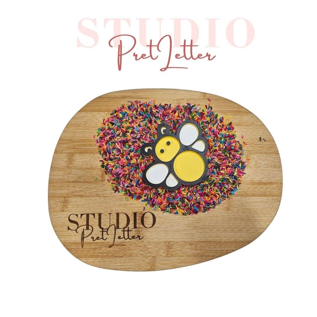 Studio Pretletter - Studio Pretletter - Vulvorm PLA insecten set (12cm) - Playlaan