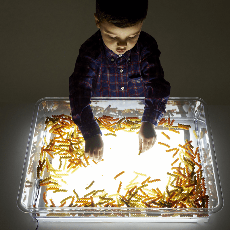 Tickit - Tickit - A3 - lichtpaneel met experimenteerspeelbak set - Playlaan