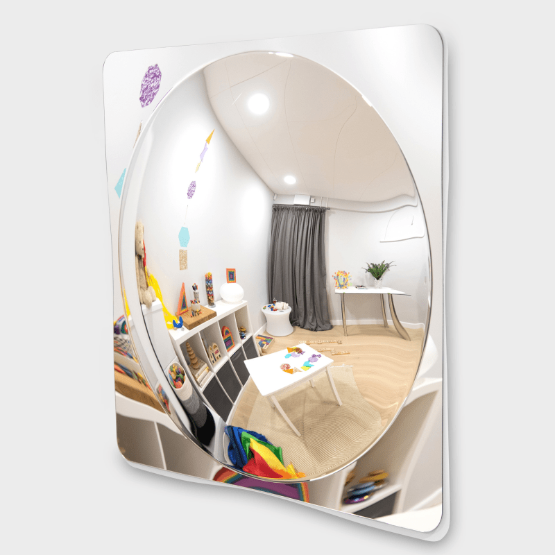 Tickit - Tickit - Acryl bolspiegel (convex) - 78cm - Playlaan