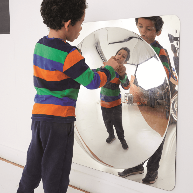 Tickit - Tickit - Acryl bolspiegel (convex) - 78cm - Playlaan