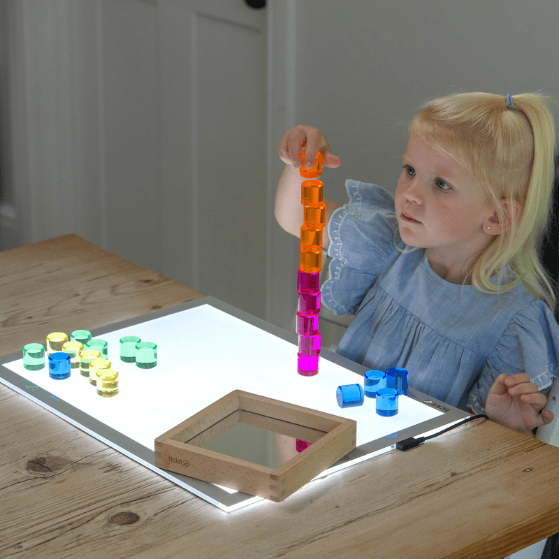 Tickit - Tickit - Edelsteen - cirkels in spiegel - speelbak (25 stuks) - Playlaan