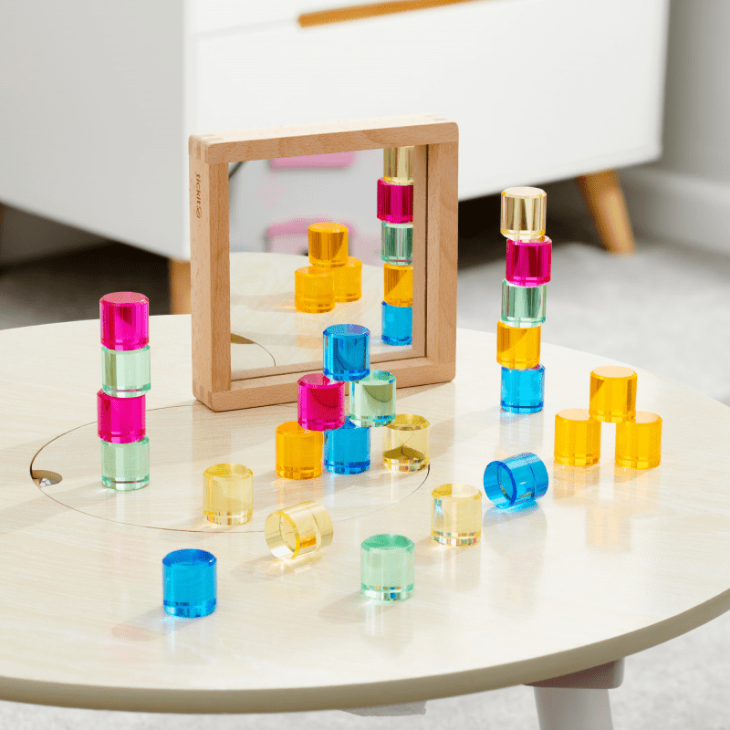 Tickit - Tickit - Edelsteen - cirkels in spiegel - speelbak (25 stuks) - Playlaan