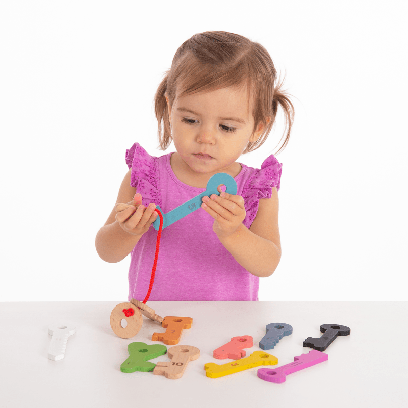 Tickit - Tickit - Educatieve Houten Sleutels - Playlaan