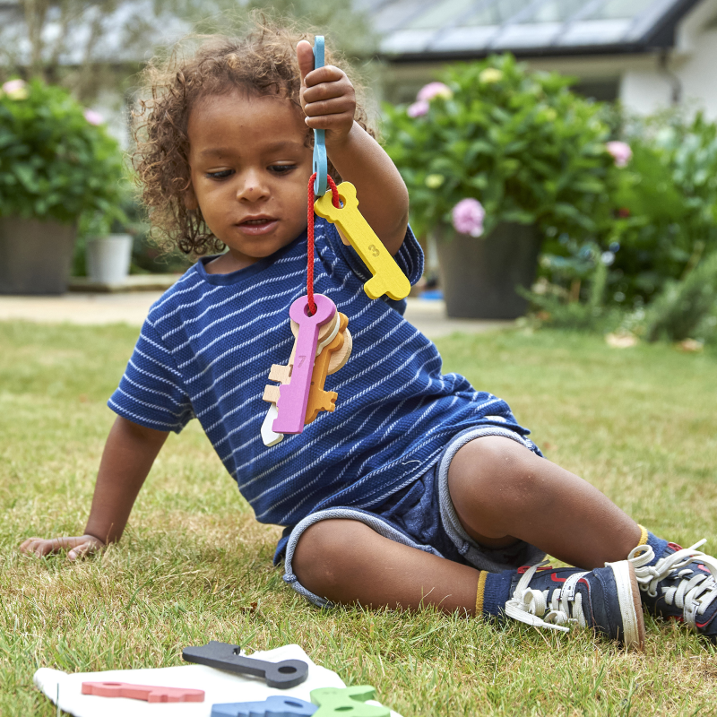 Tickit - Tickit - Educatieve Houten Sleutels - Playlaan