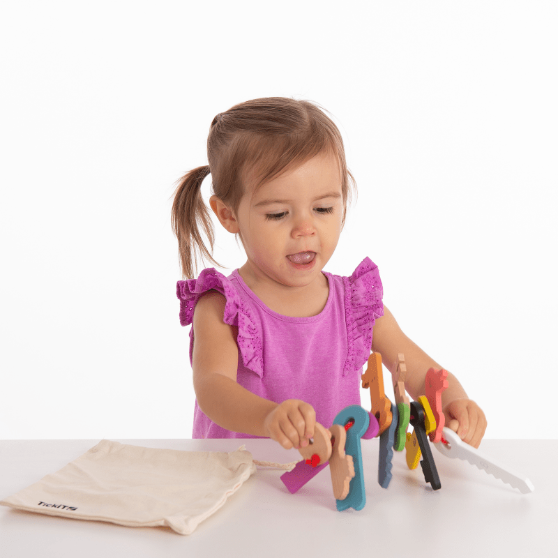Tickit - Tickit - Educatieve Houten Sleutels - Playlaan