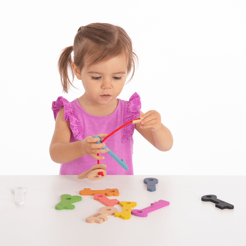 Tickit - Tickit - Educatieve Houten Sleutels - Playlaan