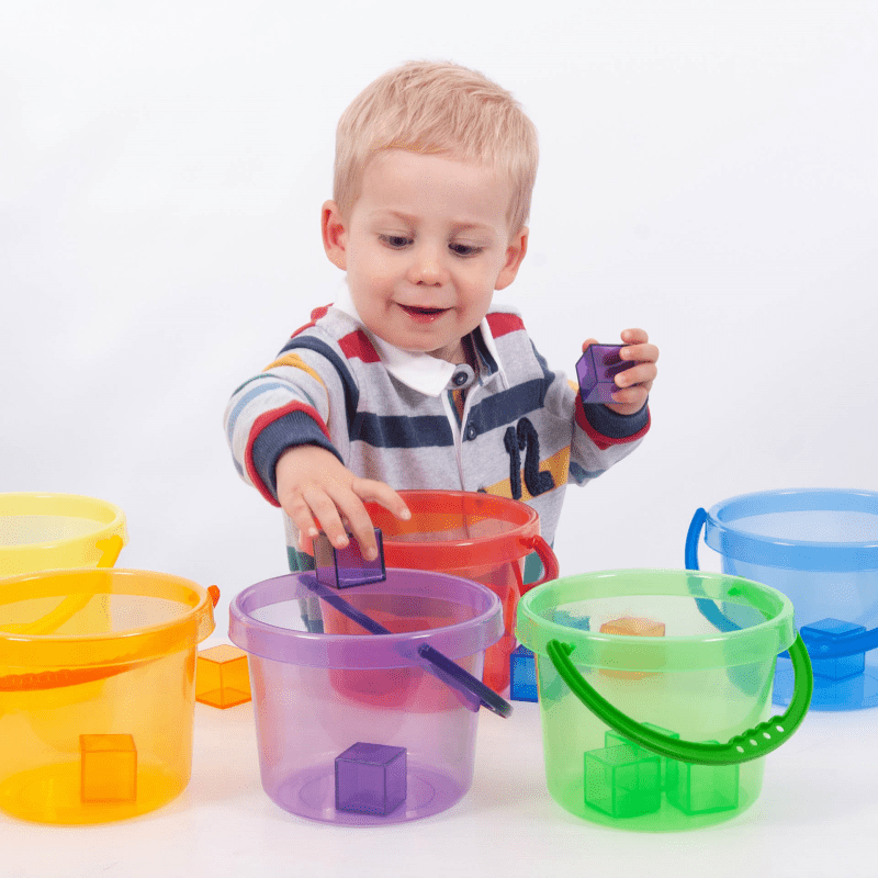 Tickit - Tickit - Emmer Transparant 1 stuk assorti - Playlaan
