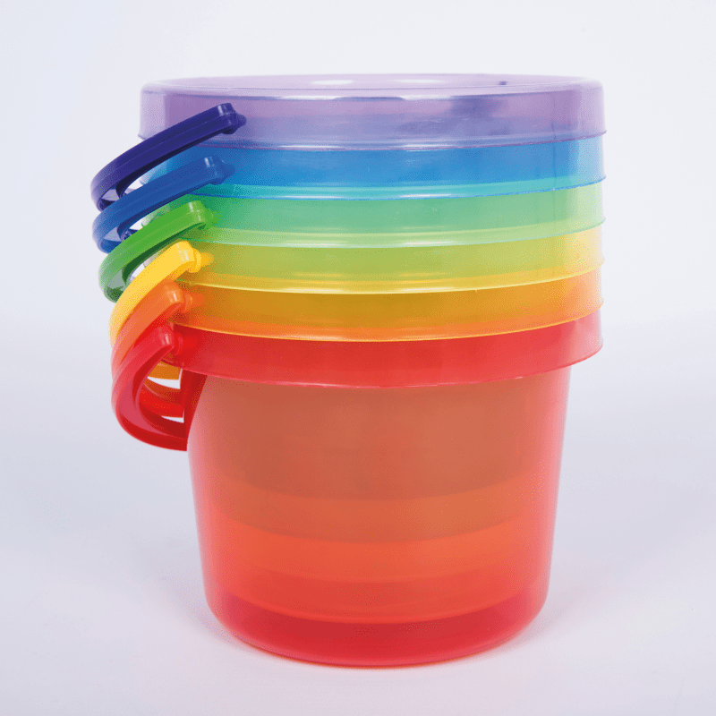 Tickit - Tickit - Emmer Transparant 1 stuk assorti - Playlaan