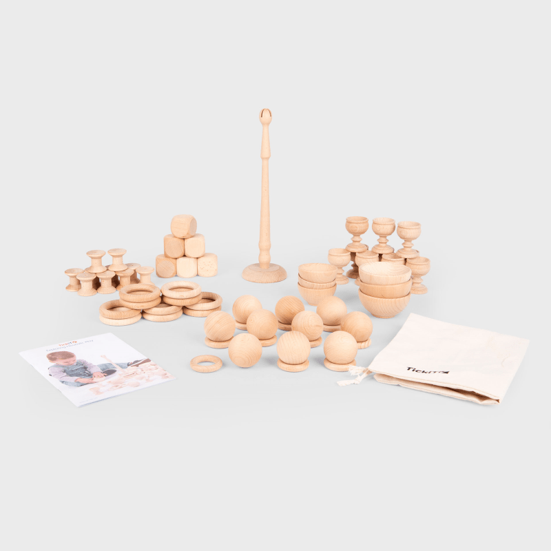 Tickit - Tickit - Heuristische speelset FSC hout - starterspakket - Playlaan