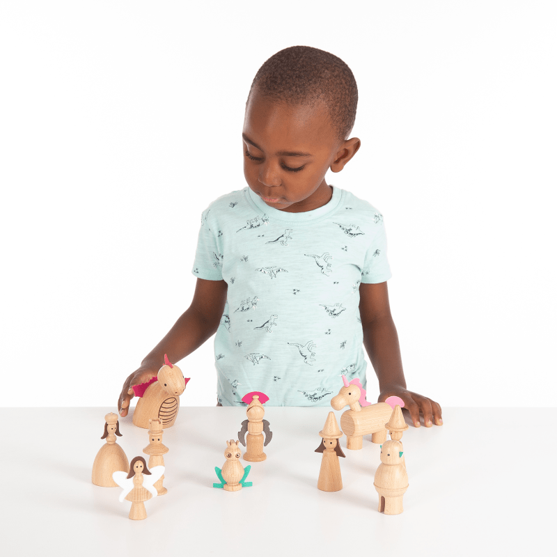 Tickit - Tickit - Houten betoverde figuren - Playlaan