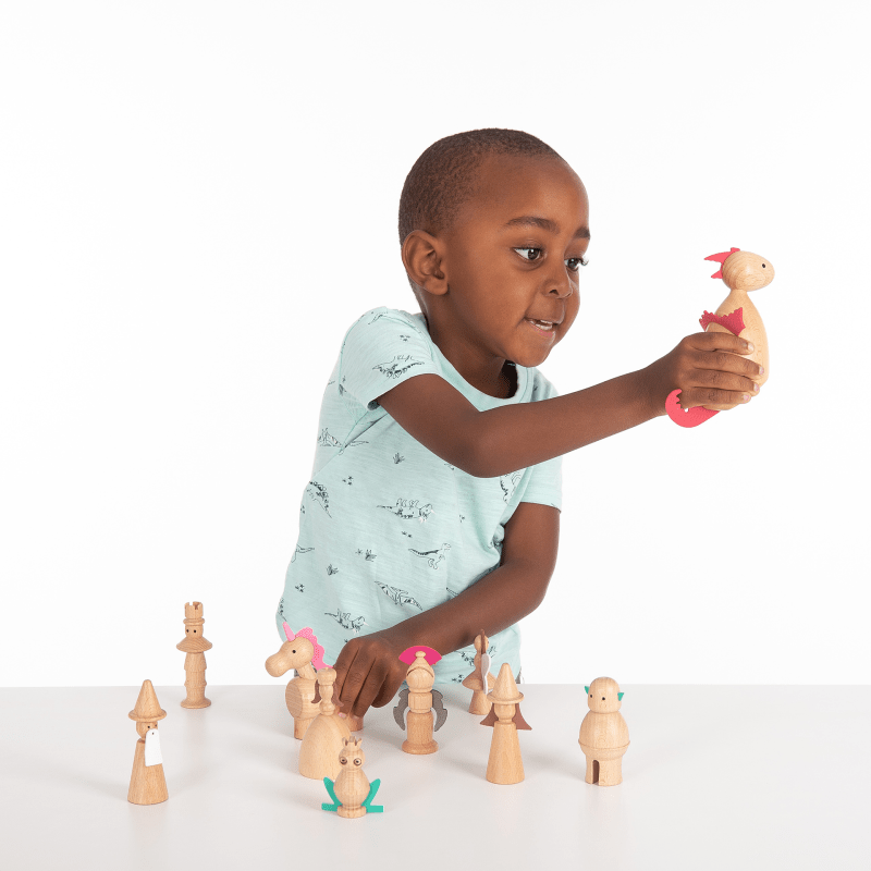 Tickit - Tickit - Houten betoverde figuren - Playlaan